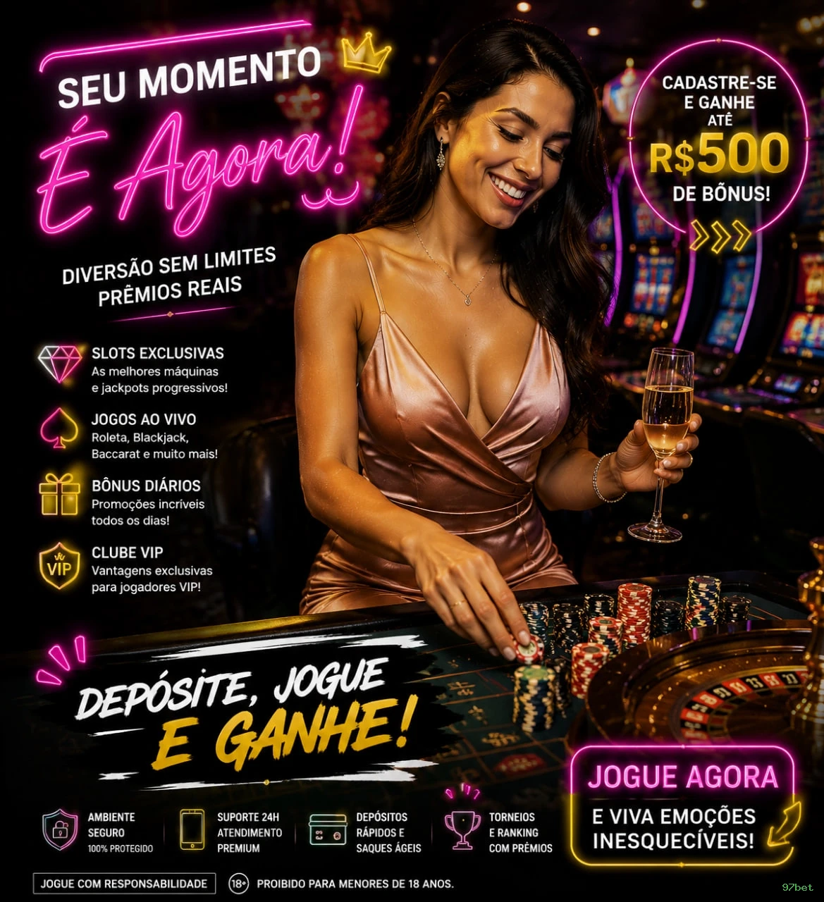 Saque PIX 97bet